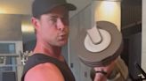 Chris Hemsworth shows off impressive biceps during rigorous workout