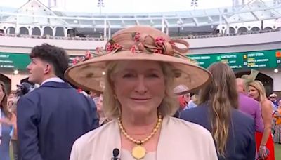 Martha Stewart botches Riders Up call at Kentucky Derby as fans rage