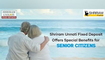 Shriram Finance Offers Enhanced Returns for Senior Citizens with Its Fixed Deposit