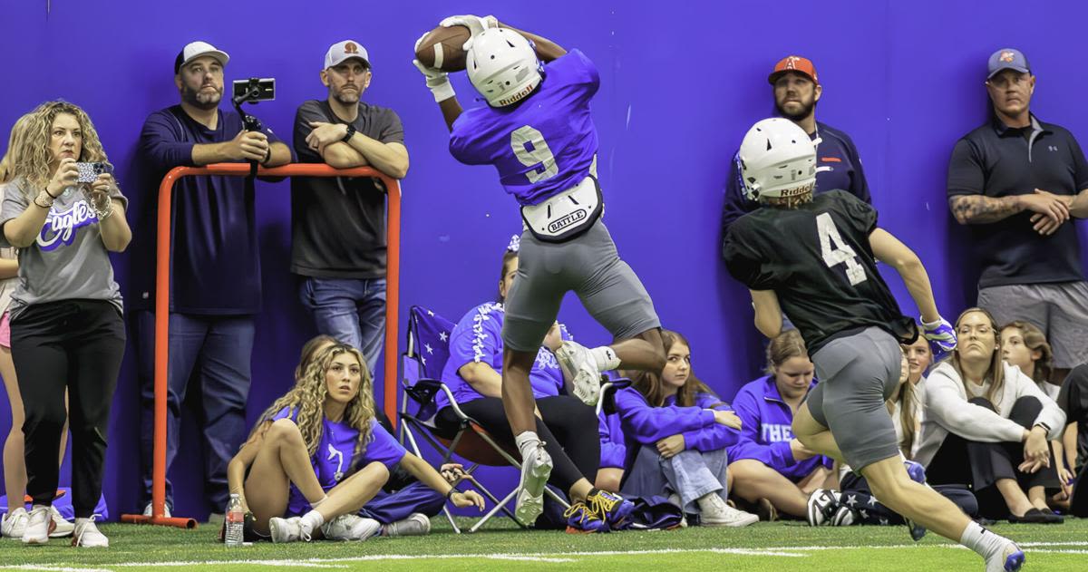 Eagles spring football fling goes indoors