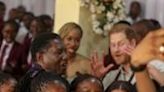 Harry and Meghan arrived Friday in Nigeria as part of the prince's promotion of his Invictus Games