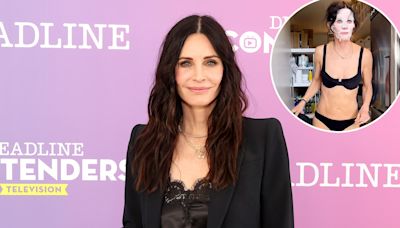 Courteney Cox, 60, Shows Off Her Fit Figure in a Bikini After Intense Workout