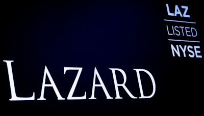 Lazard reports second-quarter profit on investment banking rebound