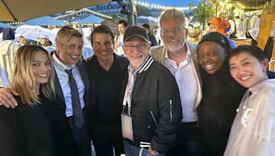 Margot Robbie, Tom Cruise, Steven Spielberg and Greta Gerwig Pose for Epic Photo at Paris Olympics