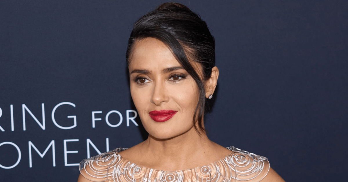 Salma Hayek’s ‘Timeless’ Windswept Look Has Fans Convinced She Is ‘Only Getting Better With Age’