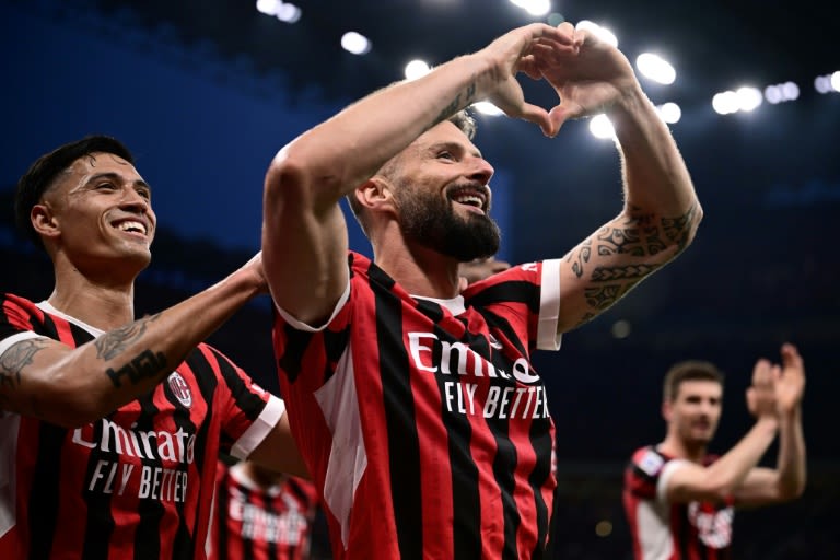 Giroud and Pioli bid farewell to Milan, Juve end season with Monza win