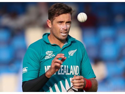 T20 World Cup: New Zealand's Tim Southee Reprimanded For Smashing Hand Sanitiser Near Dressing Room