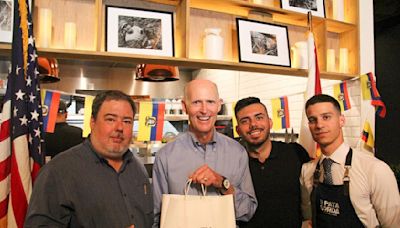 Rick Scott spotlights Ecuadorian support