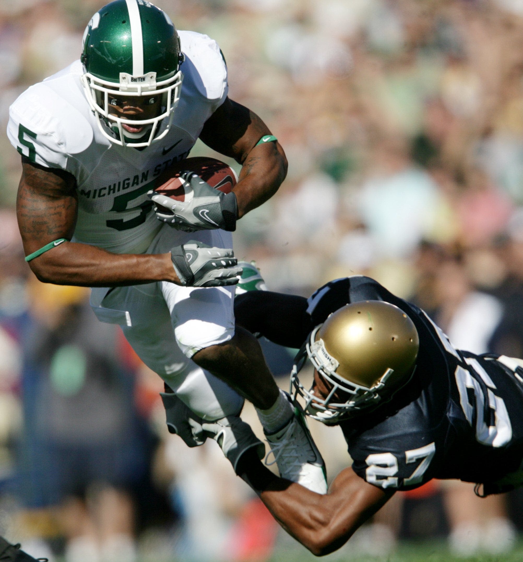 Michigan State and Notre Dame football announce home-and-home series