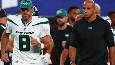 Jets' Rodgers: 'Good friends' with Saleh, no rift