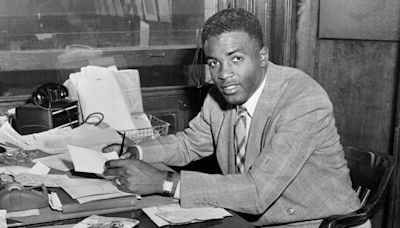 Original set of Jackie Robinson Brooklyn Dodgers contracts caught in legal dispute