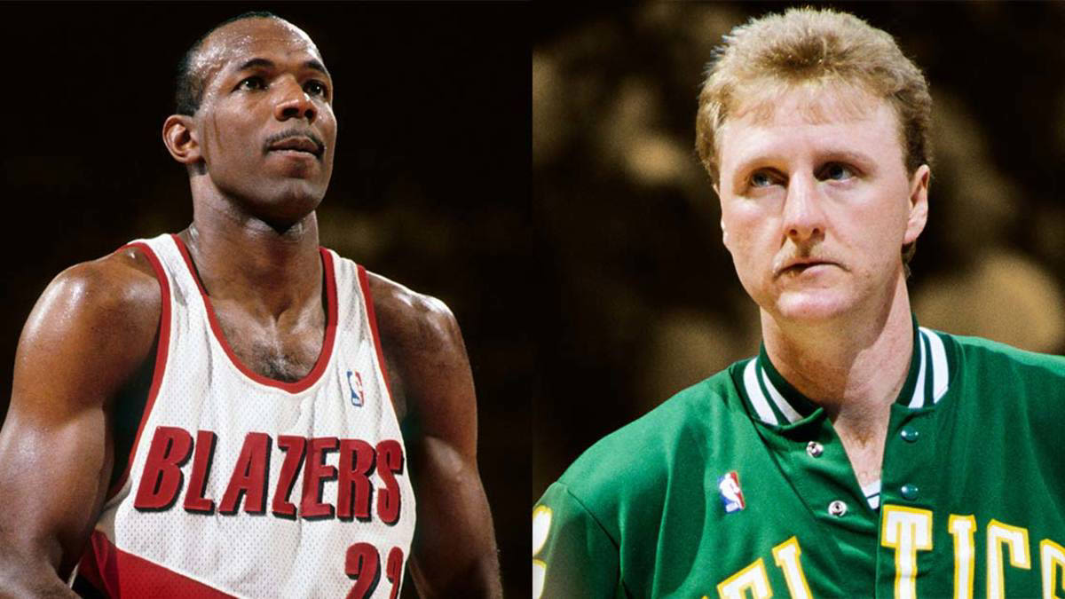 “Larry was sensational” - Clyde Drexler on his final NBA encounter with Larry Bird