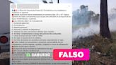 Falso que Protección Civil alertara a la población por ‘nubes sofocantes’