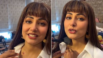 Hina Khan Wears Wig As She Resumes Work After First Chemotherapy- Watch