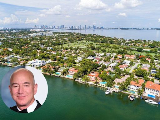 The guy who sold his Miami mansion to Jeff Bezos for $79 million is really angry he didn't charge more for it