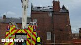 Crews tackle fire at derelict building in Middlesbrough's South Bank