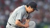 Detroit pitcher Kenta Maeda says he's OK despite taking line drive off glove and stomach vs. Angels