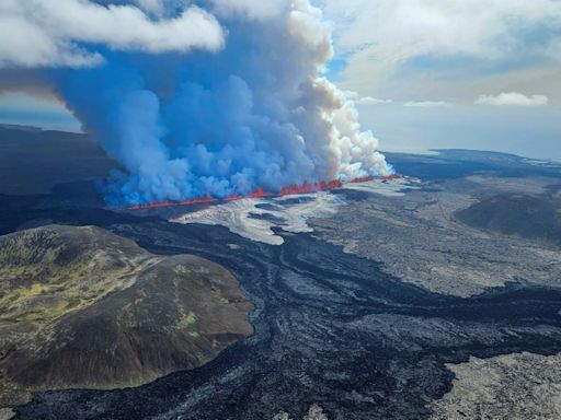 Nueva erupción volcánica en la península islandesa de Reikjanes