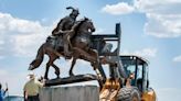 Civil suit settled in shooting of Native American activist at protest of Spanish conquistador statue - The Boston Globe