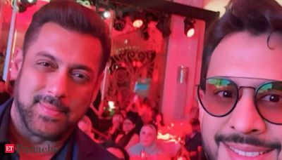 Salman Khan parties with ‘Shark Tank India’ judge Aman Gupta in Dubai, pics go viral
