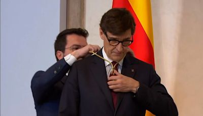 Salvador Illa sworn-in as new Catalonia president ending decades-long separatist government