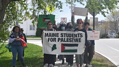 At campuses across Maine, students protest, question college investments in Israel defense