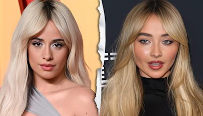 Sabrina Carpenter y Camila Cabello se mandaron indirectas por culpa de un hombre