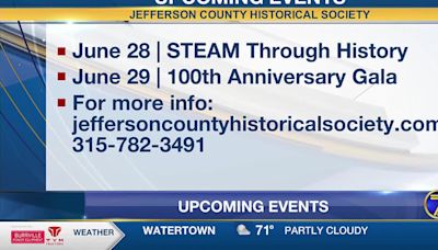 Check out upcoming events at the Jefferson County Historical Society