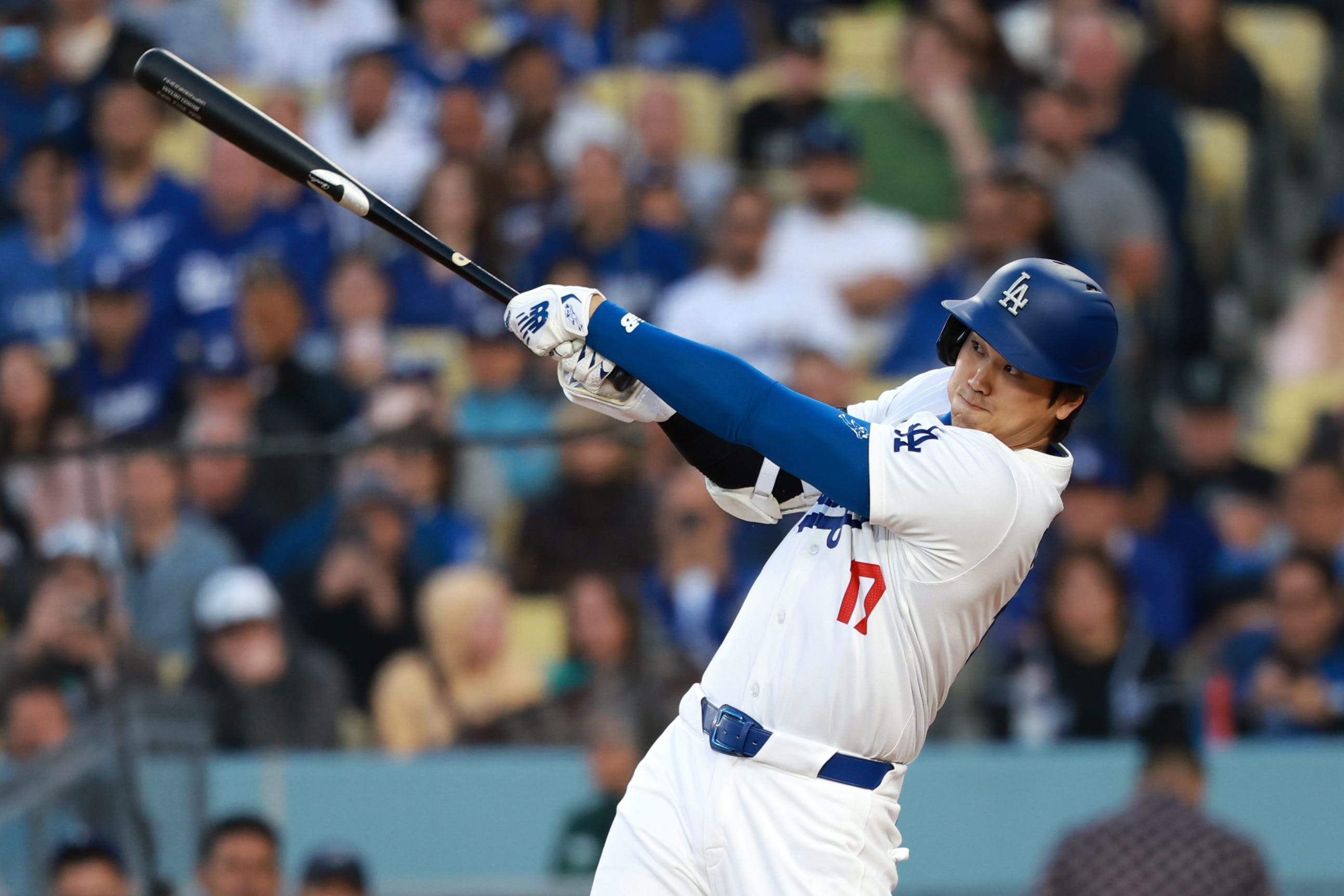 Shohei Ohtani homers in third straight game in Los Angeles Dodgers' win over Miami Marlins