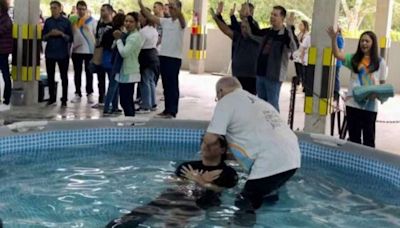 Filho de Ronaldo Fenômeno é batizado em igreja evangélica no Rio
