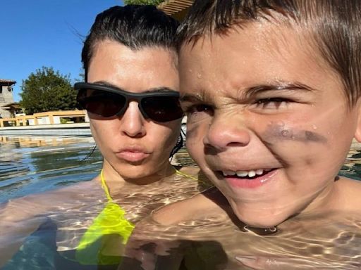 ‘He’s Like Jim Carrey’: Kourtney Kardashian Barker Comments On Her Son Reign’s Humor