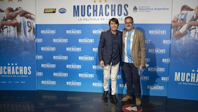 Argentina y sus 'Muchachos' aterrizan en Madrid con imágenes inéditas del Mundial