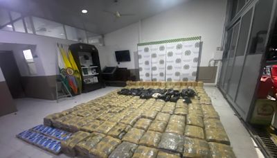 Policía incautó tonelada de marihuana con sabores frutales en Caldas