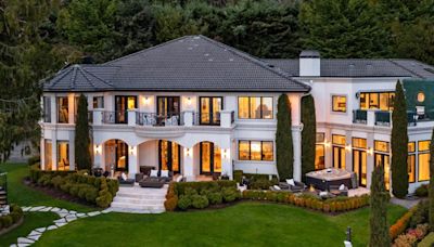 Offer pending on Russell and Ciara Wilson's Bellevue mansion