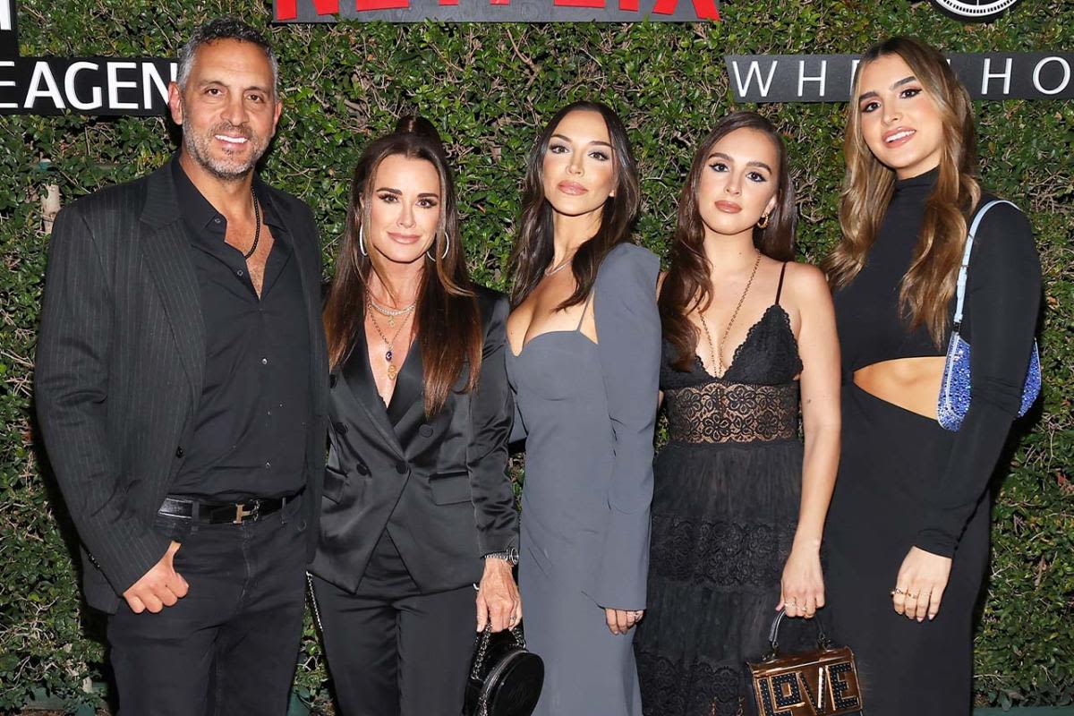 Kyle Richards says her daughters "were not very upset" when Mauricio Umansky's 'Buying Beverly Hills' was canceled