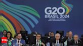 G20 finance ministers meet to seek consensus before US election - Times of India