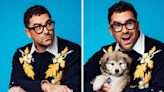 Dan Levy Discusses His New Movie "Good Grief" And Favorite "Schitt's Creek" Memories While Playing With Puppies