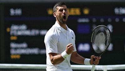 Djokovic logra una trabajada victoria ante Popyrom para pasar a octavos de Wimbledon