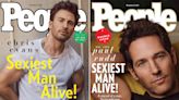 Chris Evans Says It's 'Damn Near Impossible' to Follow Paul Rudd as Sexiest Man Alive