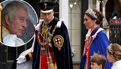 What angry King Charles really uttered when Kate and William arrived late to coronation: expert