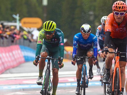 Así quedaron los colombianos en la etapa 19 del Giro de Italia 2024: clasificación y posiciones