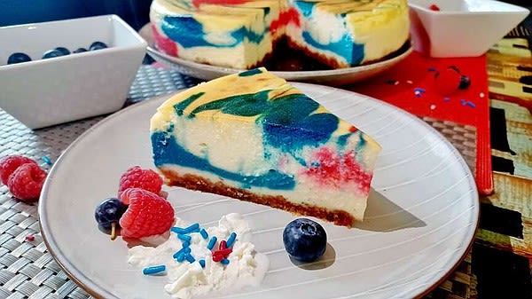 Lightened cheesecake is patriotic as well | Northwest Arkansas Democrat-Gazette