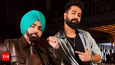 Ammy Virk pens heartfelt note to ‘Bad Newz’ co-star Vicky Kaushal - “Just two Punjabi Munde planning to take over the world” | - Times of India