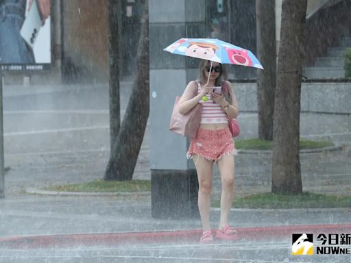 天氣預報／全台防豪雨！週末泡湯「雨下到發霉」 中南部紅到發紫