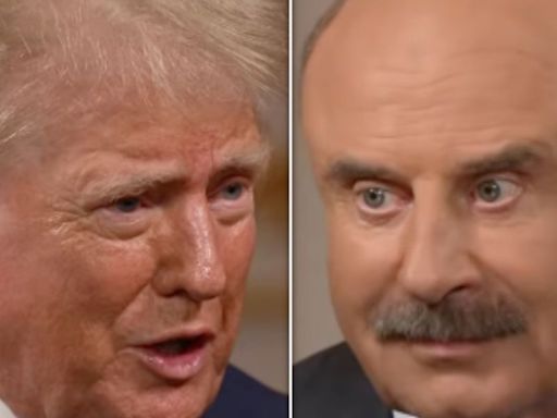 Dr. Phil’s Description Of Donald Trump During Their Interview Has Folks Thinking... What?!?