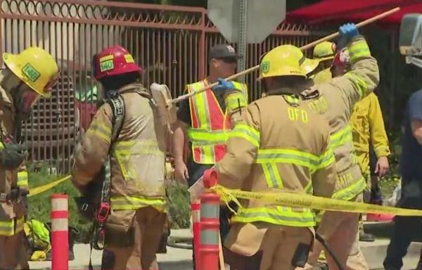 Ontario Fire HazMat Team calls for evacuations as clean-up of semi-tractor trailer fire continues