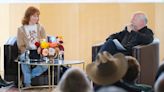 Reba McEntire and Rex Linn flirt in funny fashion at OKC's Western Heritage Awards panel