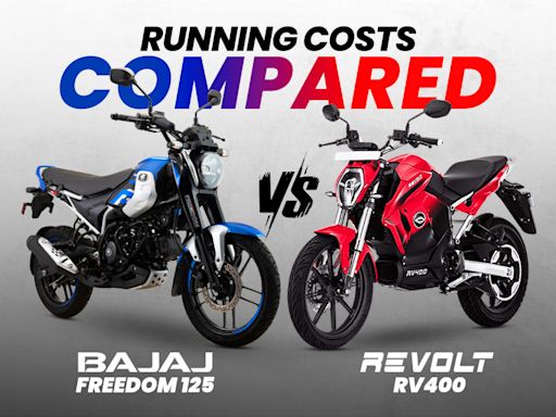 Bajaj Freedom 125 CNG Bike vs Revolt RV400: CNG vs EV Running Costs Compared - ZigWheels