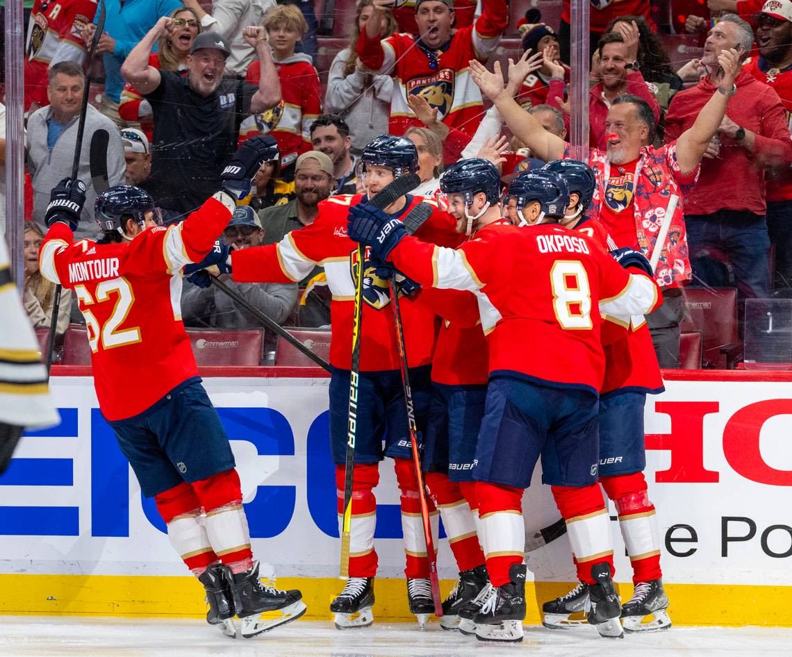 Stanley Cup Playoffs live updates: Florida Panthers 3, Boston Bruins 0, third period