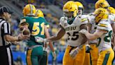 Bison spring football wrap: Jake Landry adjusts to a new shade of green and players that made a statement